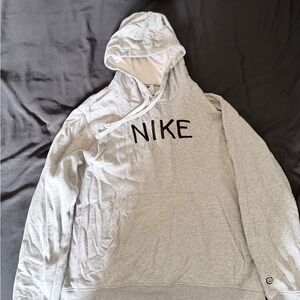 Nike Light Gray Men's Hoodie